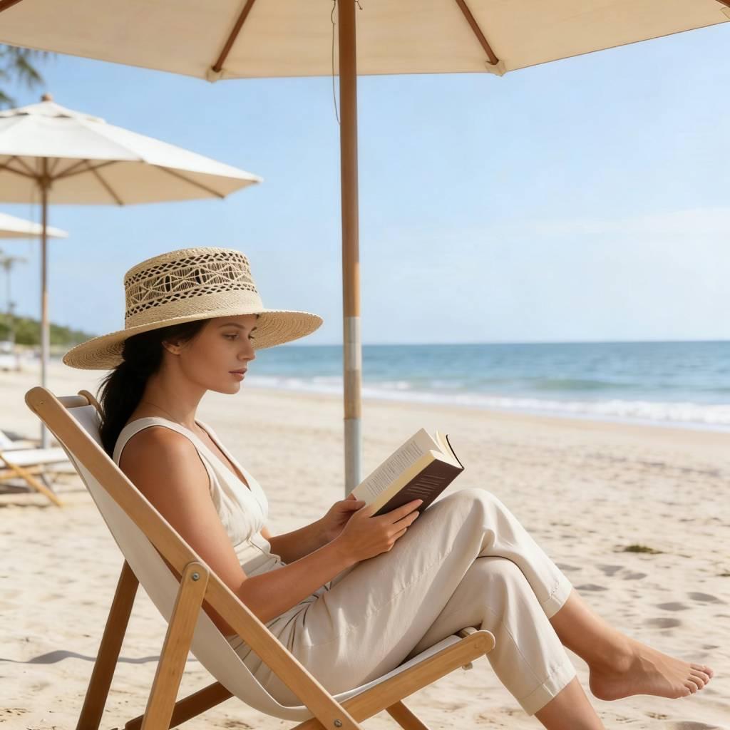 Elevated Raffia Straw Sun Hat – Effortless Coastal Chic