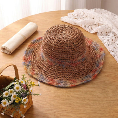 Summer Romantic Woven Sun Hat